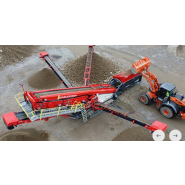 Crible mobile sur chenille à 3 étages - Technologie Doublescreen - Sandvik QA452_3