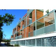 Areal - garde-corps - horizal - en aluminium - remplissage sur dalle_3