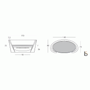 Canapé 2 places lumineux - Slide - Blanc_3