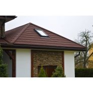 Panneaux d'ardoises métalliques - Revêtement thermolaqué ou pierre naturelle - METROTILE® interlock iSLATE_4