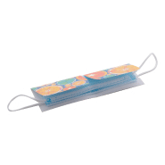 Étui pliable pour masque facial jetable - Impression quadri incluse - Couleur blanche - Minimum 250 pièces_3