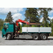 Grue auxiliaire Fassi F235A e-dynamic - capacité de levage jusqu'à 20,30 tm - bras hydraulique jusqu'à 2,70 m avec jib_3