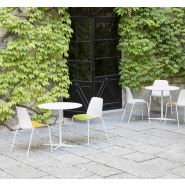 Lunia - Chaise empilable en polypropylène personnalisable, 13 coloris, multiples piètements_4