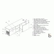 Meuble de service - MDD - Blanc pastel, Blanc pastel_3