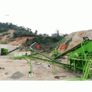 Unite de concassage de pierres dures complète 400 tph_3