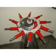 Andaineur AG 750 Twin Rope - pliage hydraulique - Galfrè Domenico - largeur de travail 7,50 m_3