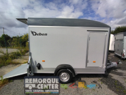 Remorque Fourgon Debon Roadster 400 - PTAC 750 à 1300 Kg - 1 essieu freiné - 3150 x 1640 mm - H:2010 mm - Reference -CCL6_3