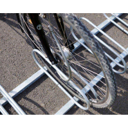 Support cycles éco 5 places en tube acier 35x35mm et Ø 16mm_3