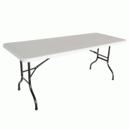 Table et chaises de réception faciles à ranger