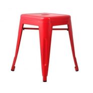 Chaise de restaurant - Style vintage - Acier - Intérieur/Extérieur - Lot de 4 couleurs disponibles_3