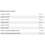 Cm32e groupes électrogènes industriel diesel - caterpillar - caracteristique nominale min max 3 085 kwe à 4 630 kwe_3