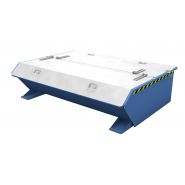 Benne basculante à faible hauteur 230 à 610 L - modèle AG_MGU - robuste, ergonomique et sécurisée_3