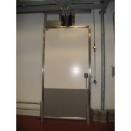 Porte coulissante pour chambres froides industrielles