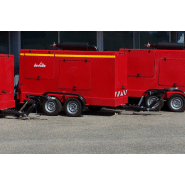 Motopompe mobile pour applications incendie avec accessoires disponibles