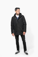 Parka avec capuche amovible homme - Réf: K656 - Kariban - Polyester pongé et micropolaire_3