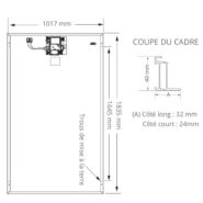 Panneau solaire Sunpower Maxeon 5 AC - 400Wc avec micro-onduleur Enphase intégré_3