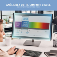 Filtre anti-lumière bleue dédié aux moniteurs pour la  protection des yeux et la réduction de la fatigue oculaire_4