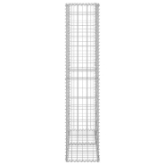 Vidaxl panier de gabion avec couvercle fil galvanisé 150 x 100 x 30 cm 141042_3