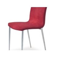 Ingrid V586 - Chaise empilable Dynamica avec piétement métallique et coque en multiplis - Design Jan Sabro_3