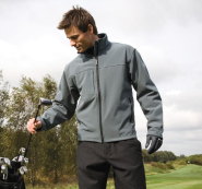 Veste softshell homme - Réf: R121 - déperlante, coupe-vent, respirante et imperméable - marque Result_3