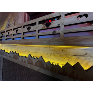 Chalet de Noël pliable et modulable - entièrement décoré et aménagé - Savoie - Réf GMC001_3