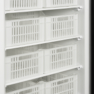 Armoire réfrigérée négative avec paniers - 555 L - Froid statique - Blanc | Tefcold - UF600W_3