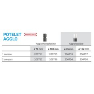 Potelet à chaînes - Guidage piétonnier et maîtrise d'accès - Modèles PROVINCE, CARREFOUR, AGGLO_3