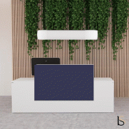 Bureau réception Pano Ofitres avec façade de couleur. - 140, Bleu brillant_4