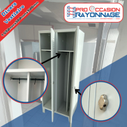 Casiers pour vestiaire en bloc de 2 - 1950mm_3