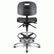 Siège technique polyuréthane asynchrone avec repose-pieds So Campania - Paire d'accoudoirs réglables sur 3 axes, Avec_3