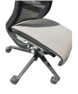 Fauteuil ergonomique Steelcase - Think sans accoudoirs d'occasion - tissu gris ou beige_3