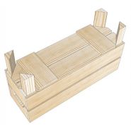 H2 - Caisses en bois jardinières Simply A Box - L18 x H29 x P54 cm - Bois brut ou 6 coloris de lasure à l'eau_3