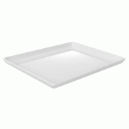 Plateau en mélamine Float blanc GN1/2 | Aps - GF076_3