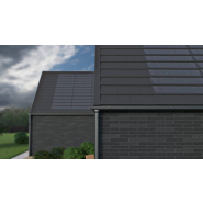 Tuile métallique photovoltaïque pour toiture - Metrotile eQUBE® - système intégré et esthétique_3
