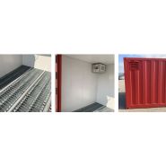 Container maritime 10 pieds DRY - robuste et étanche pour espaces réduits_3