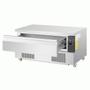 Soubassement double réfrigération 1 tiroir Série U 3x GN 1/1 DA995 Polar_3