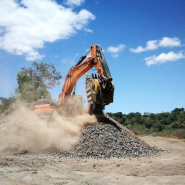 Godet concasseur BF135.8 - pour pelles hydrauliques de 43 à 80 tonnes - capacité 1,8 m³_4