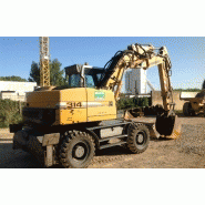 Pelles sur pneus liebherr a314 - 16 t._3