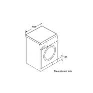 Wm14e270ff IQ100 lave-linge professionnel - BSH électroménager - 1400 trs/min - WaterPerfect - Classe énergétique A+++_3