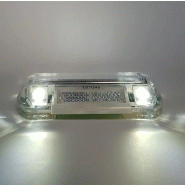 Plot lumineux solaire double face en résine polycarbonate_3