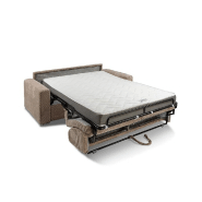 Canapé-lit DREAMER 3 places - Convertible EXPRESS 140x197 cm - Matelas 16 cm - Velours côtelé perle - Fabrication italienne_3