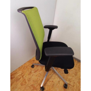 Fauteuil de bureau Steelcase Reply Air d'occasion - ergonomique et confortable - vert - accoudoirs réglables - mécanisme synchrone_3