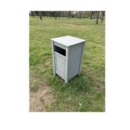 Poubelle publique 50L - 100% recyclé - Résistante et imputrescible_3