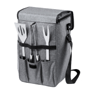 Sac réfrigérant isotherme en RPET - Ensemble barbecue 3 pièces en acier inoxydable_3