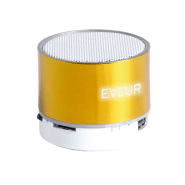 Enceinte Bluetooth - Boîtier en plastique - Pile rechargeable intégrée - LED pour gravure lumineuse - Fonction mains libres, radio et lecteur micro SD_3