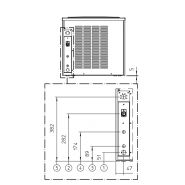 Mf 36 ws machine à glace en grains - scodif scotsman - 200 kg/24 h_3