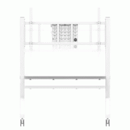 Neomounts FL50-575WH1 Support au sol mobile pour écran 65-110