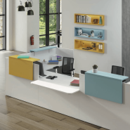 OLA - Banque d'accueil Burocéan - Design moderne et matériaux durables_3