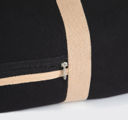 Sac polochon recyclé - Kimood - Réf: KI5601 - Résistant avec poignées confort et poche zippée_3