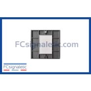 Plot solaire led routier 20 tonnes bidirectionnel lumière fixe blanc LEDWORK LWK0100_3